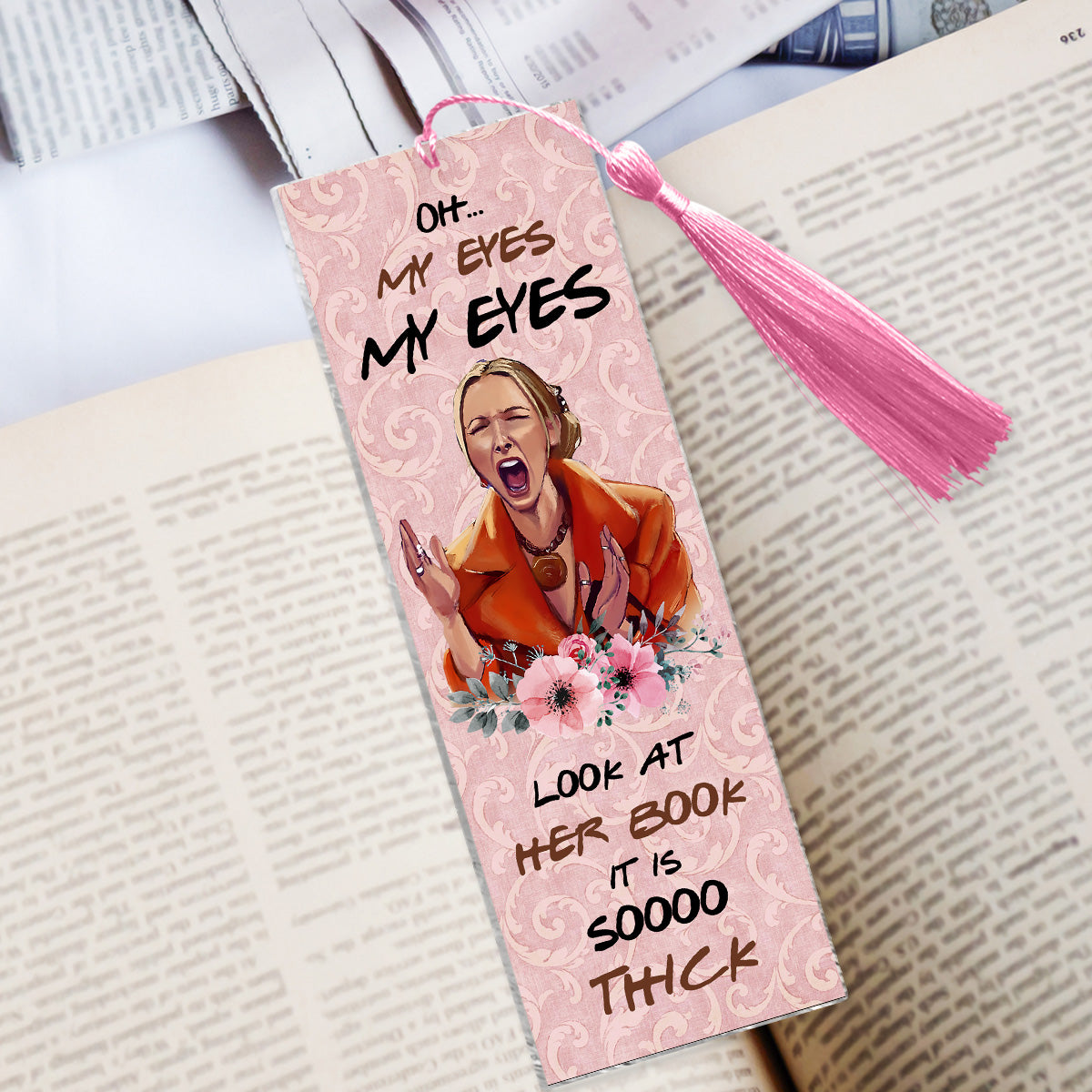 Oh My Eyes Bookmark (Printed On Both Sides)