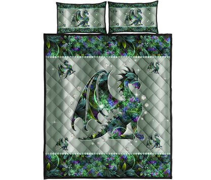 Magical Dragon Dragon  Quilt Set 0622