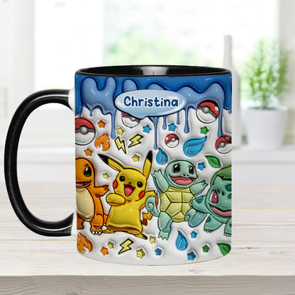 Friends - Personalized Monster Trainer Accent Mug