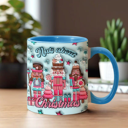 Nuts About Christmas - Personalized Accent Mug