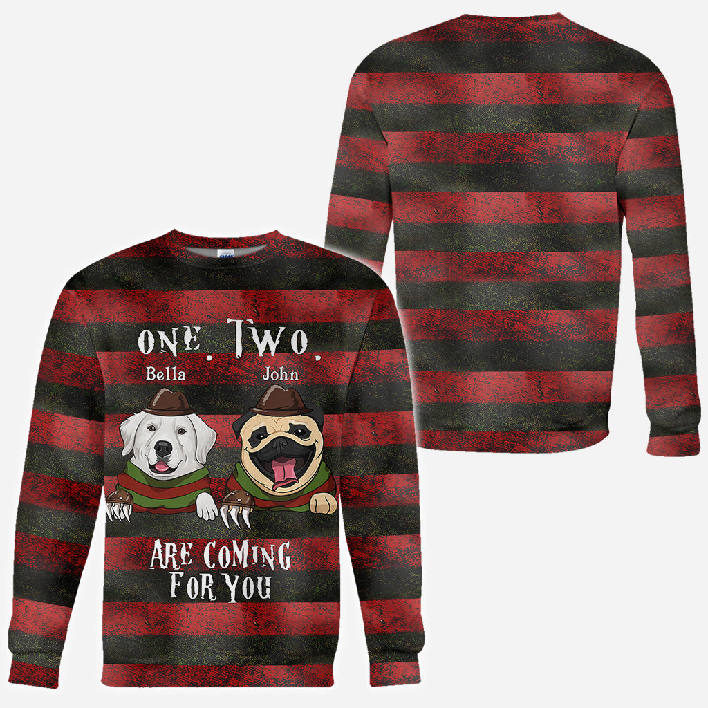 Coming For You - Personalized Dog All Over Shirt