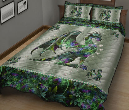 Magical Dragon Dragon  Quilt Set 0622