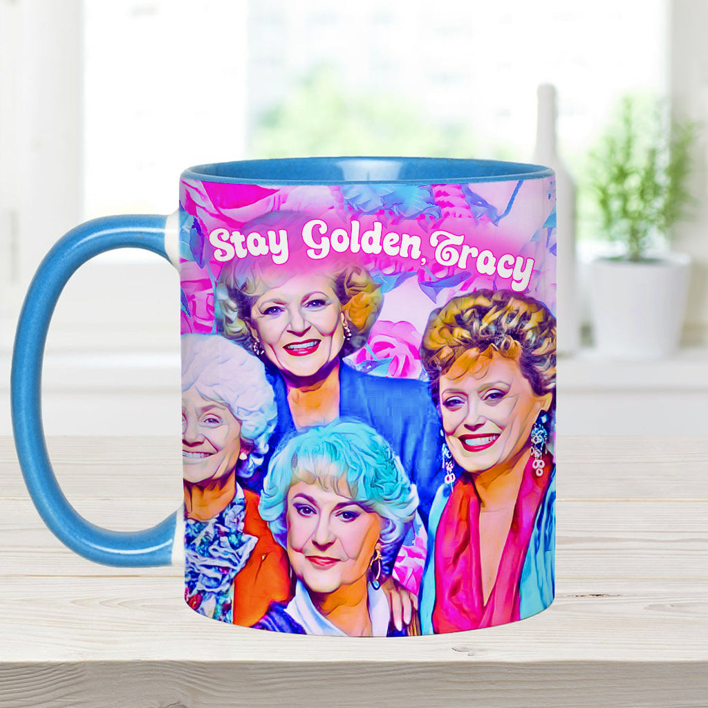 Stay Golden - Personalized Accent Mug