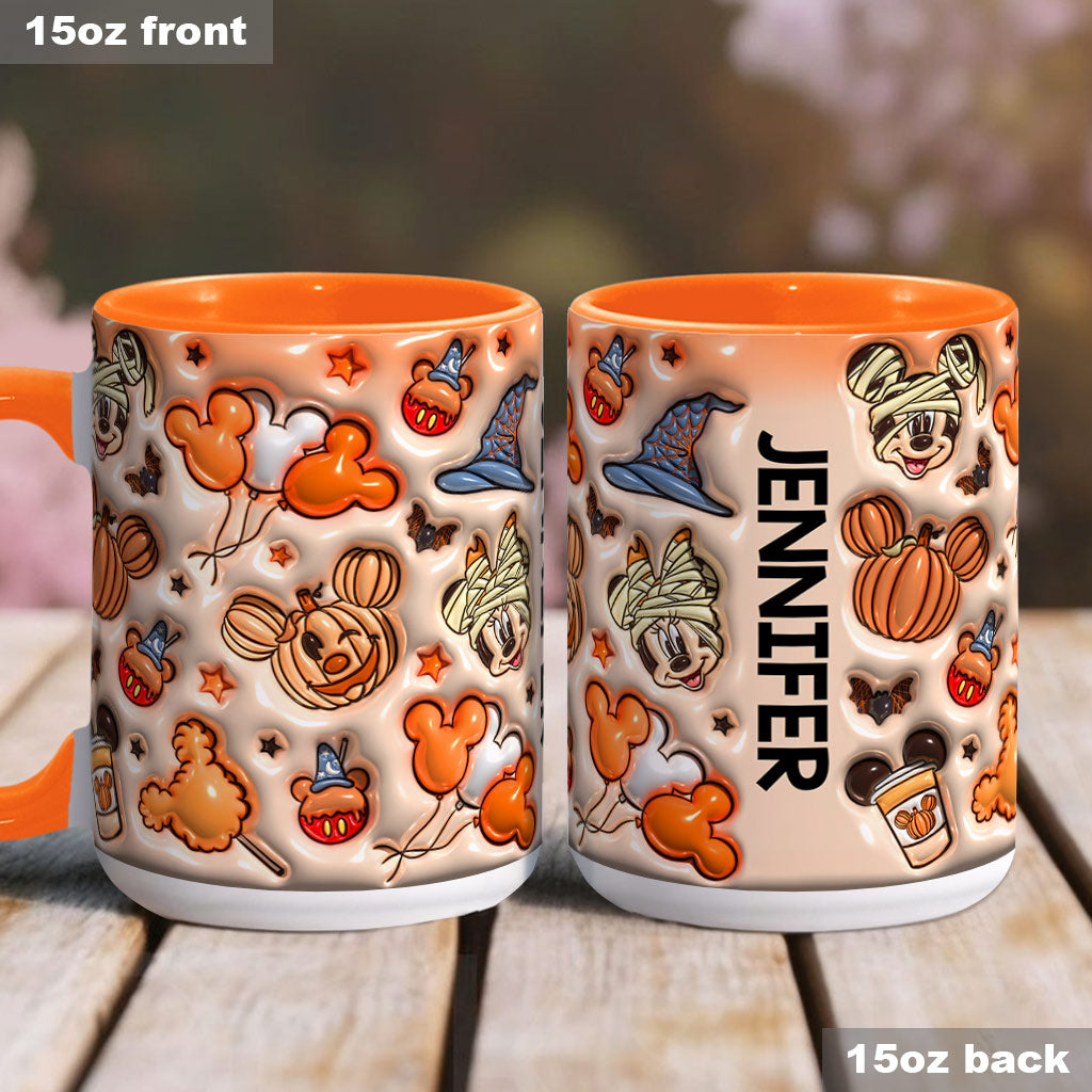 Spooky Season - Personalized Mouse Accent Mug