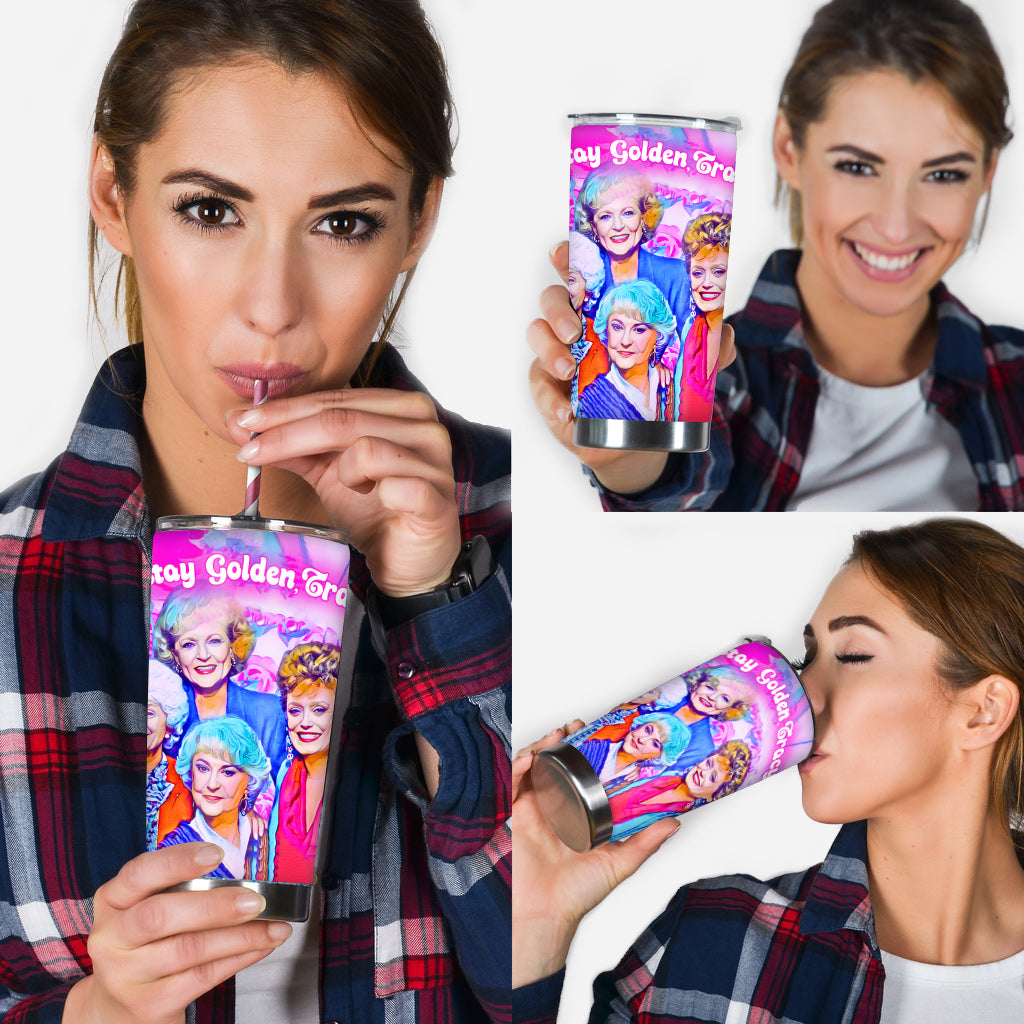 Stay Golden - Personalized Tumbler