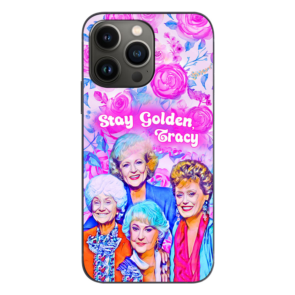 Stay Golden - Personalized Phone Case