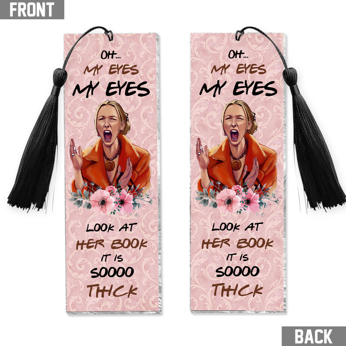 Oh My Eyes Bookmark (Printed On Both Sides)