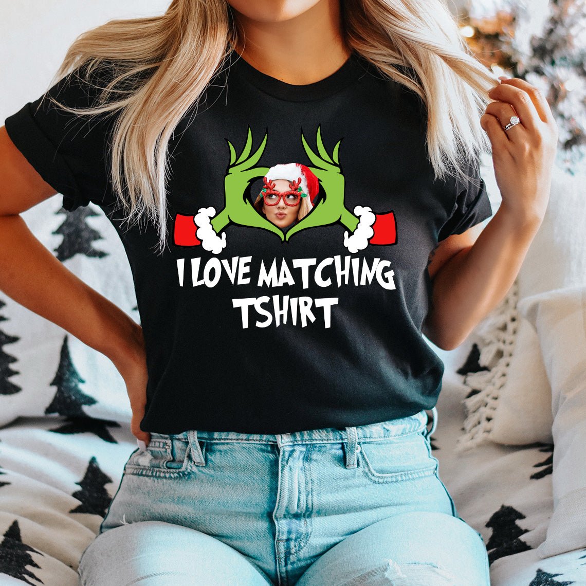 I Love Matching Tshirt But I Don't - Personalized Couple T-shirt And Hoodie