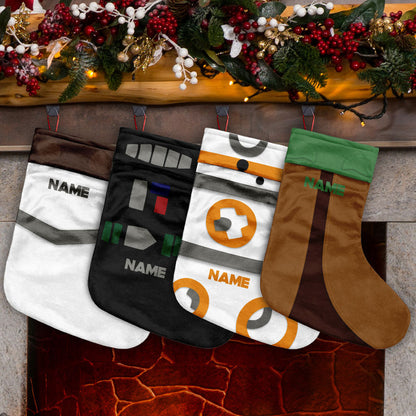 The Force Is Strong With This Family - Personalized The Force Christmas Stockings