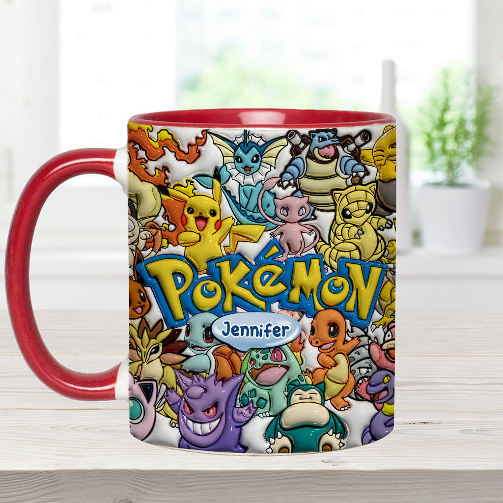 Friends - Personalized Monster Trainer Accent Mug