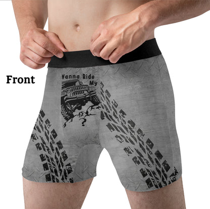 Wanna Ride Car Men Boxer Briefs