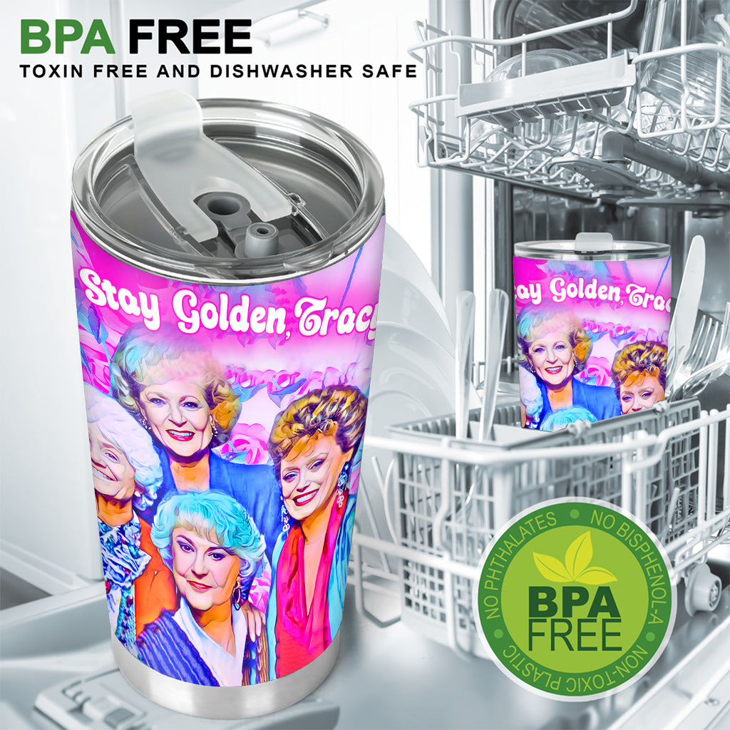 Stay Golden - Personalized Tumbler