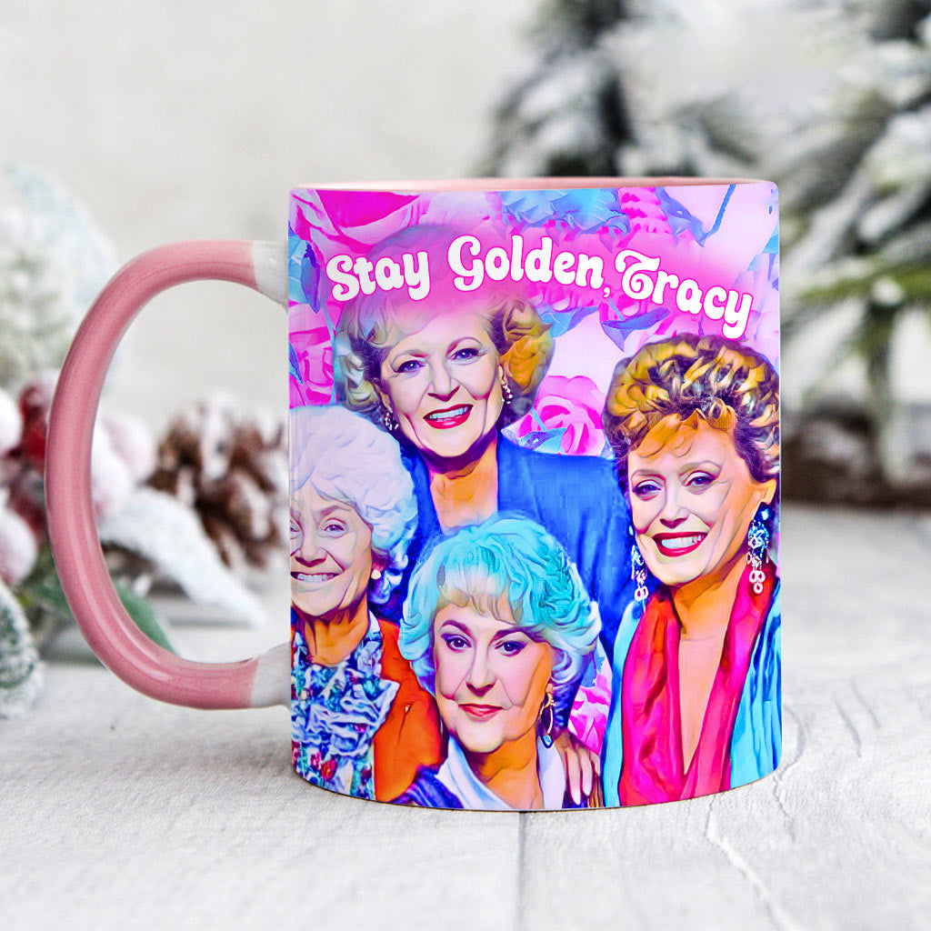 Stay Golden - Personalized Accent Mug