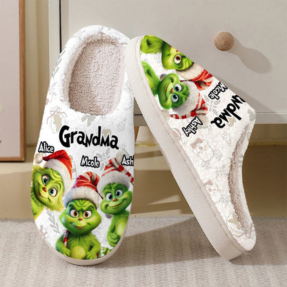 Grandma/Nana/ Gigi - Personalized Grandma Slippers