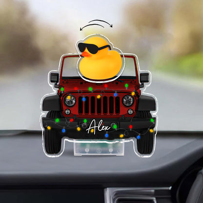 Duck Duck Off-Road Car - Personalized Car Custom Shaking Head