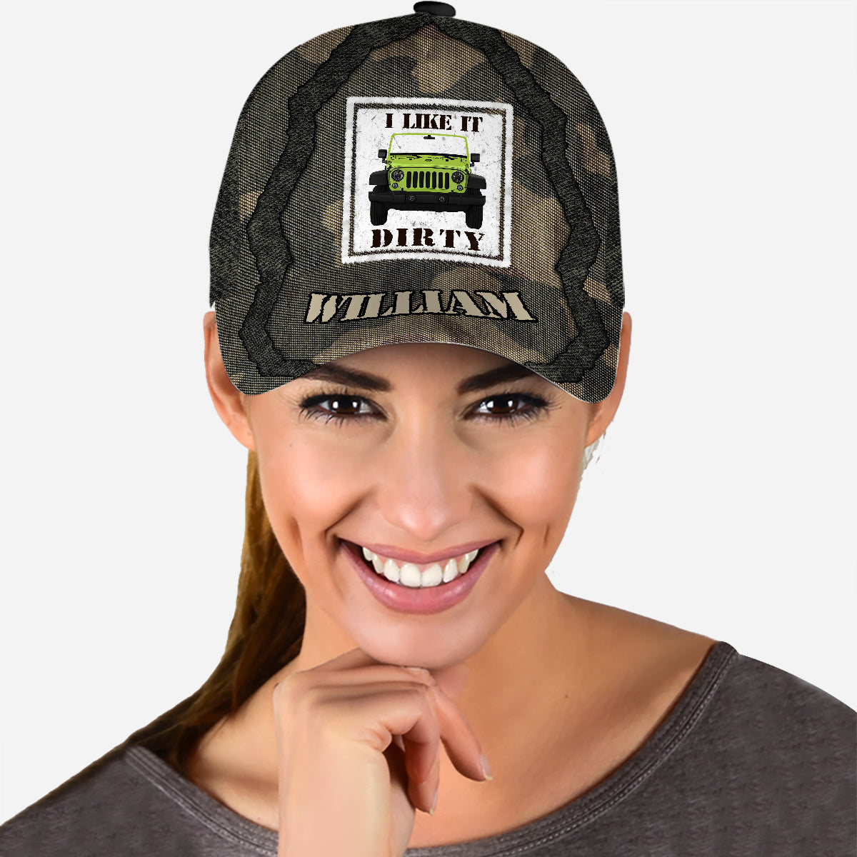 I Like It Dirty - Personalized Car Classic Cap