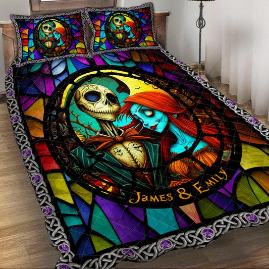 I'm Yours My Dearest - Personalized Nightmare Quilt Set