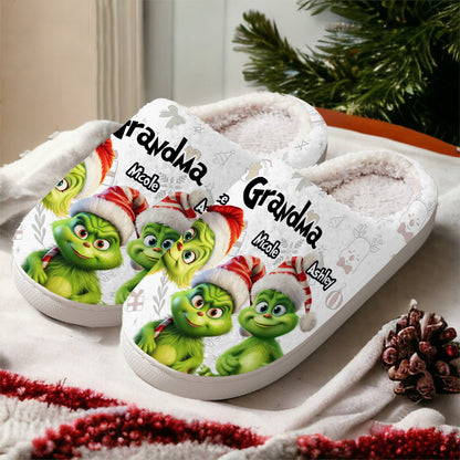 Grandma/Nana/ Gigi - Personalized Grandma Slippers