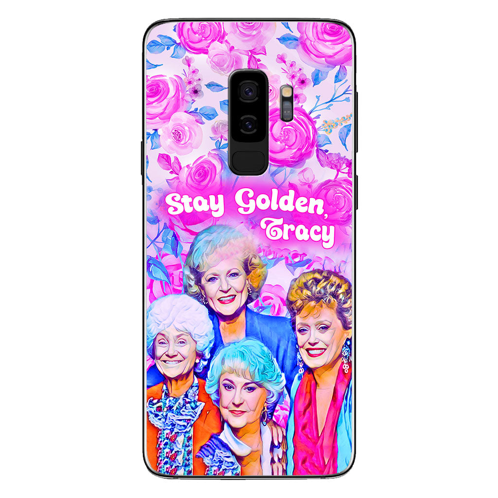 Stay Golden - Personalized Phone Case