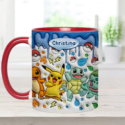 Friends - Personalized Monster Trainer Accent Mug