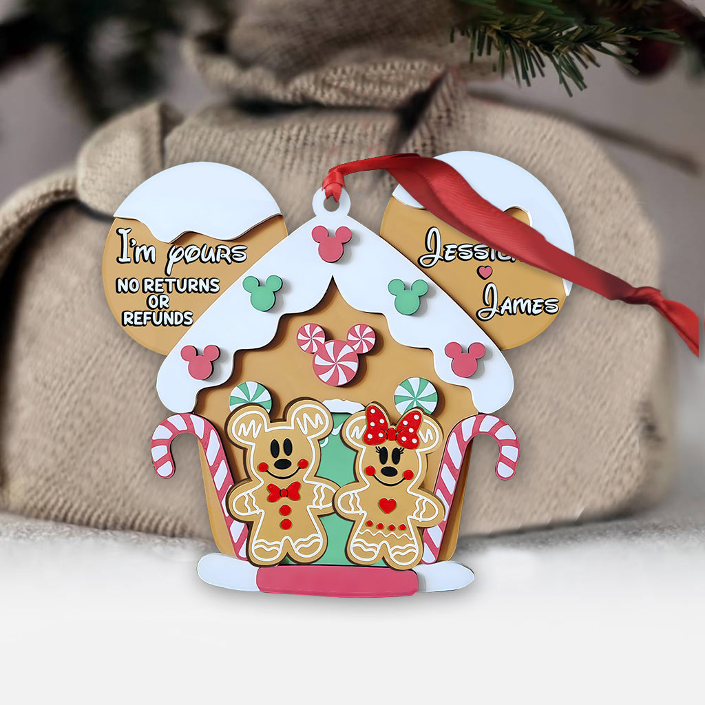 I'm Yours - Personalized Mouse Ornament