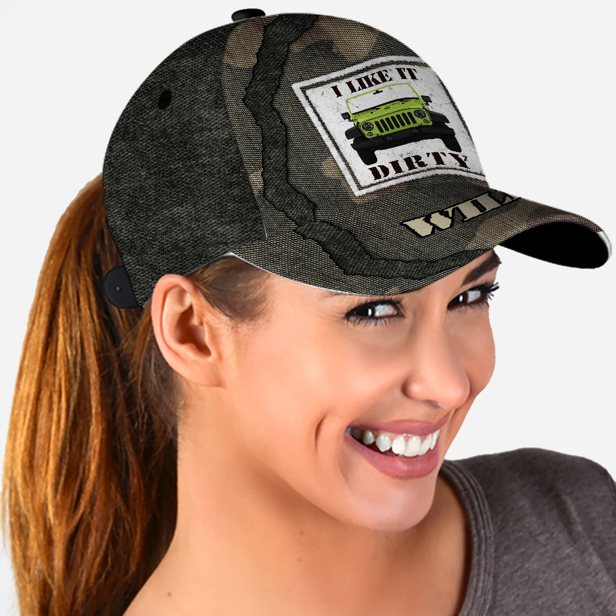 I Like It Dirty - Personalized Car Classic Cap