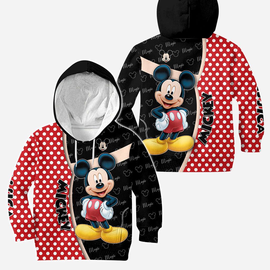 Merry Christmas - Personalized Mouse Hoodie and Leggings