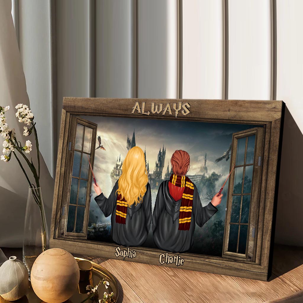 Always - Personalized The Magic World Canvas And Poster