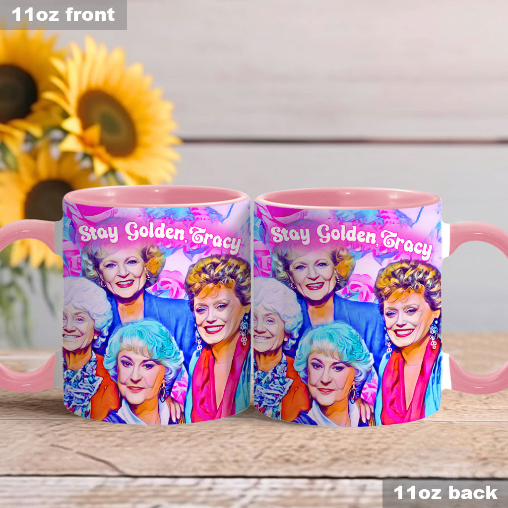 Stay Golden - Personalized Accent Mug