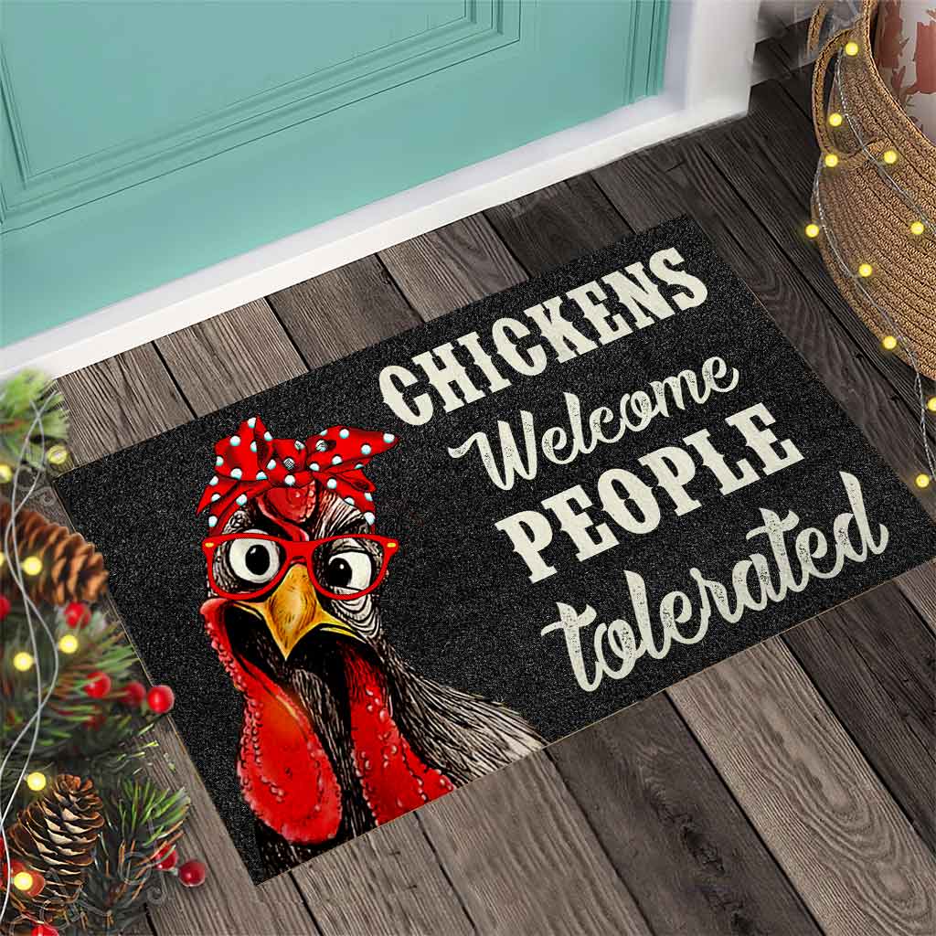 Chickens Welcome Doormat