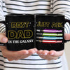 Best Dad In The Galaxy - Personalized Father&#39;s Day Mug