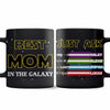 Best Mom In The Galaxy - Personalized Father&#39;s Day Mug
