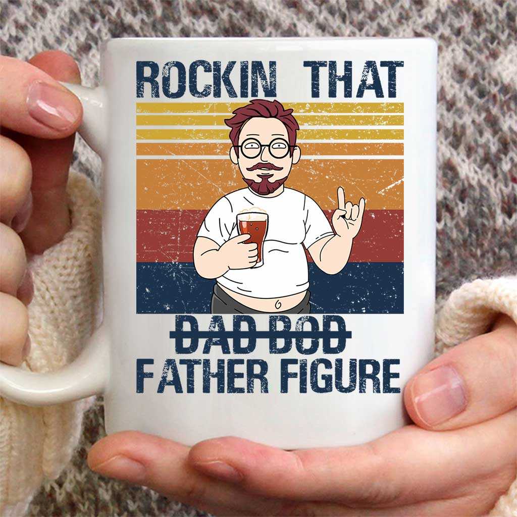 Rockin' That Father Figure - Personalized Father's Day Mug