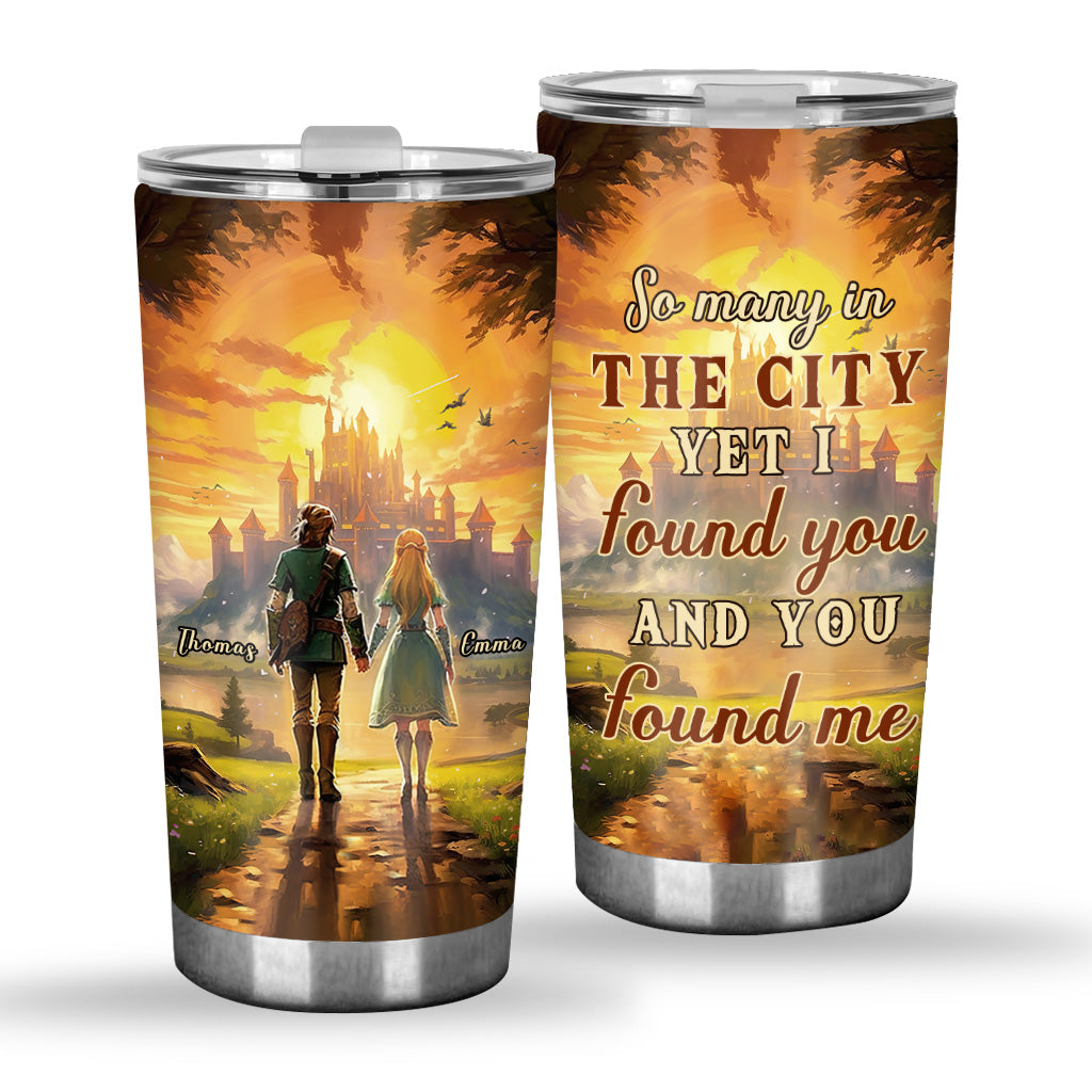 So Many In The City - Personalized The Hero's Legend Tumbler