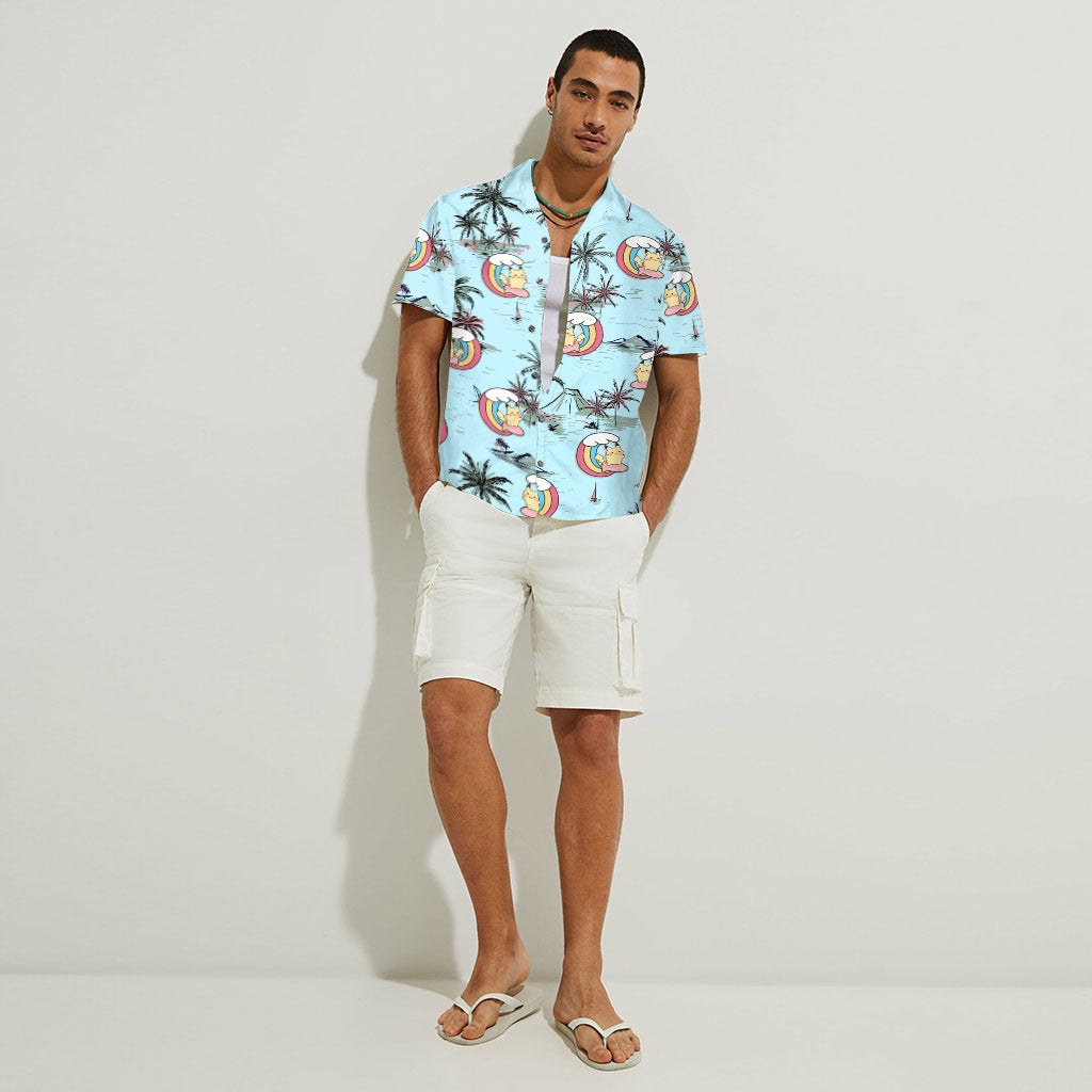 Summer Vibes - Personalized Monster Trainer Hawaiian Shirt