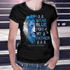I Wear Blue For My Father - Diabetes Awareness Personalized T-shirt And Hoodie
