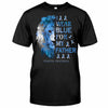 I Wear Blue For My Father - Diabetes Awareness Personalized T-shirt And Hoodie