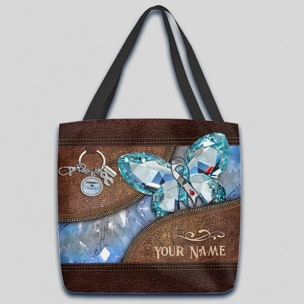 Hope For A Cure - Diabetes Awareness Personalized Tote Bag