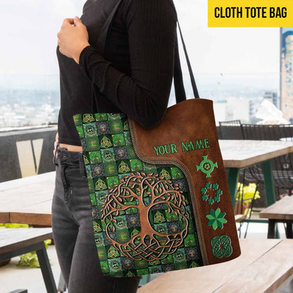 Beautiful Irish Personalized Tote Bag