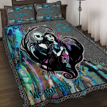 We Got This - Personalized Nightmare Quilt Set