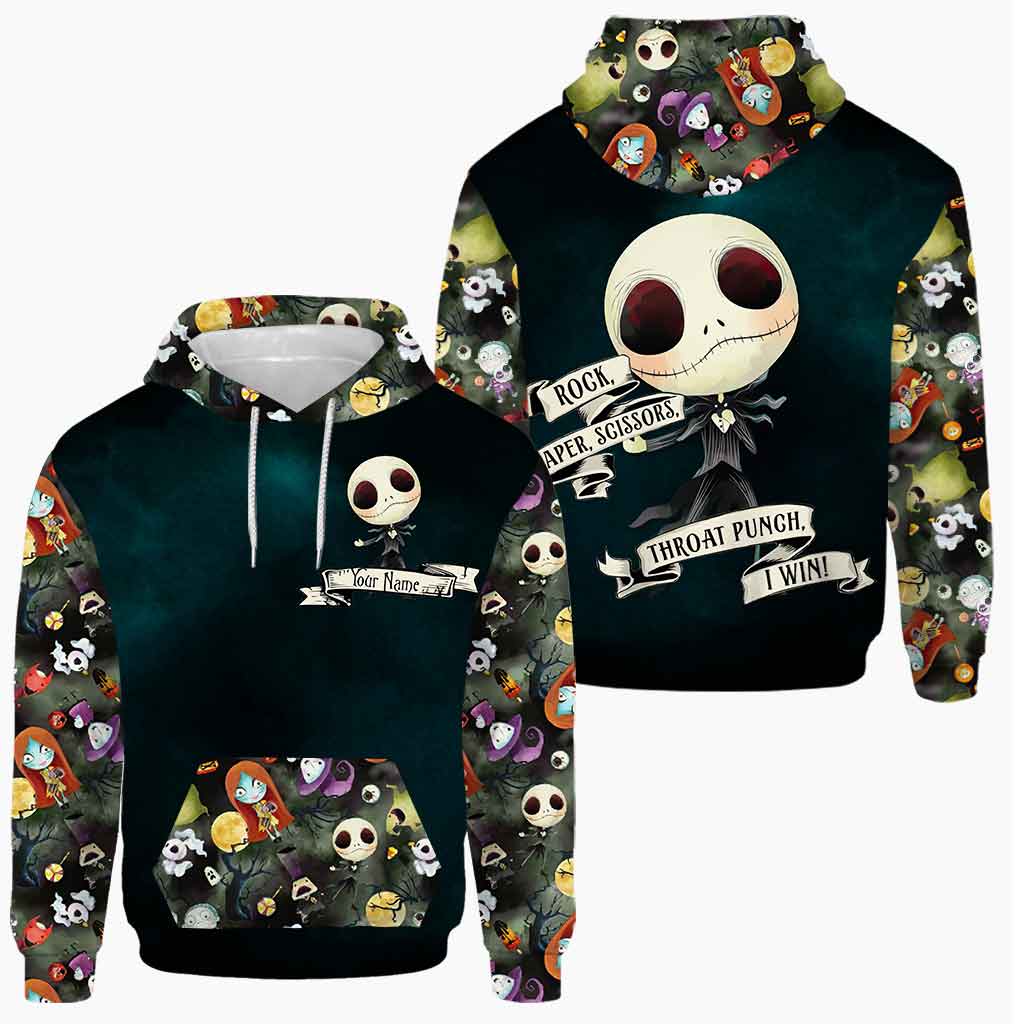 Rock Paper Scissors - Personalized Nightmare Hoodie and Leggings