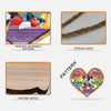 You Are My Rainbow - Personalized Couple LGBT Support Wood Sign With 3D Pattern Print