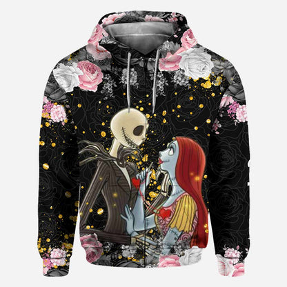 So Many In The Darkness Black Pink - Couple Personalized Nightmare All Over T-shirt and Hoodie