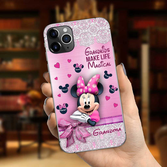 Grandkids Make Life - Personalized Grandma Phone Case