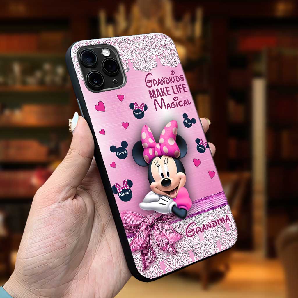 Grandkids Make Life - Personalized Grandma Phone Case