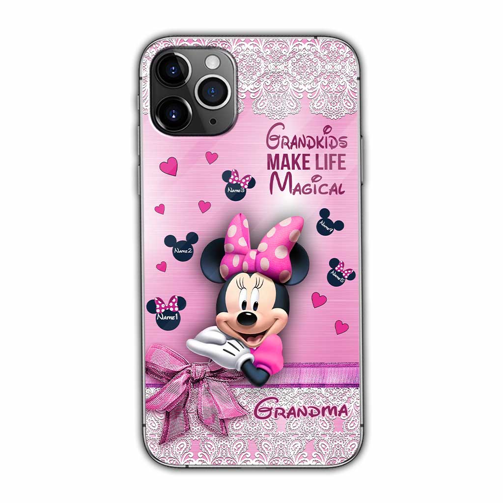Grandkids Make Life - Personalized Grandma Phone Case