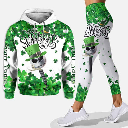 Happy St. Patrick's Day - Personalized Nightmare Hoodie And Leggings