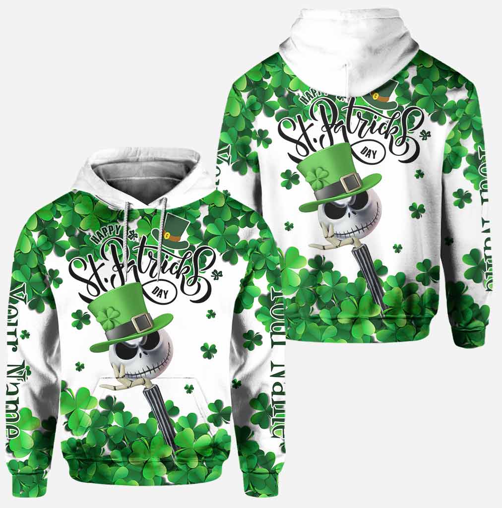 Happy St. Patrick's Day - Personalized Nightmare Hoodie And Leggings