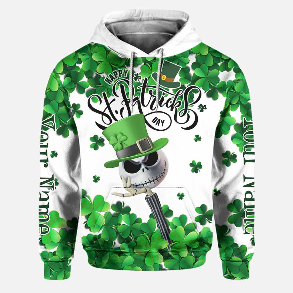 Happy St. Patrick's Day - Personalized Nightmare Hoodie And Leggings