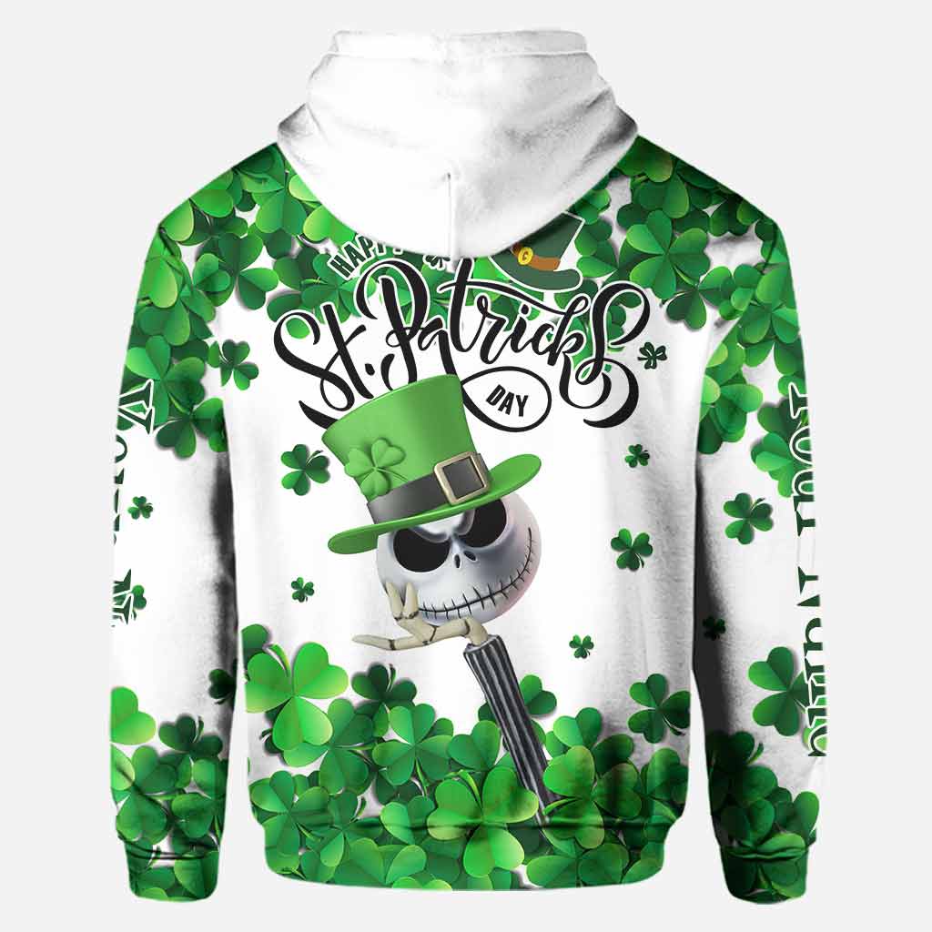 Happy St. Patrick's Day - Personalized Nightmare Hoodie And Leggings